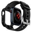 Řemínek Spigen RUGGED ARMOR PRO pro Apple Watch 44/45 mm - černá