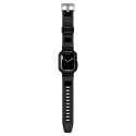 Řemínek Spigen RUGGED ARMOR PRO pro Apple Watch 44/45 mm - černá