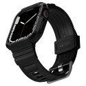 Řemínek Spigen RUGGED ARMOR PRO pro Apple Watch 44/45 mm - černá