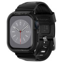 Řemínek Spigen RUGGED ARMOR PRO pro Apple Watch 44/45 mm - černá