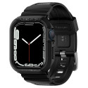 Řemínek Spigen RUGGED ARMOR PRO pro Apple Watch 44/45 mm - černá