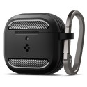 Kryt Spigen Rugged Armor pro AirPods 4 - matte black