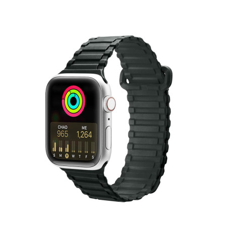 Dux Ducis Armor Strap magnetický řemínek pro Apple Watch - zelená