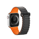 Řemínek Dux Ducis DUX DUCIS ARMOR pro Apple Watch - černá/oranžov
