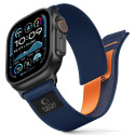 Řemínek Tech-Protect Nylon Elite pro Apple Watch - navy blue