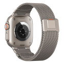 Řemínek Tech-Protect MILANO VANGUARD pro Apple Watch - titan