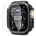 Kryt Spigen Rugged Armor + sklo 9H Apple Watch Ultra 49 mm