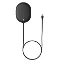 BASEUS WXQJ-01 Light Magnetic Bezdrátová magnetická (MagSafe) nabíječka s výkonem 15W, černá