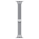 Řemínek Spigen WBM4 pro Apple Watch 40/41/42 mm - stříbrná