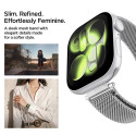 Řemínek Spigen WBM4 pro Apple Watch 40/41/42 mm - stříbrná