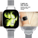 Řemínek Spigen WBM4 pro Apple Watch 40/41/42 mm - stříbrná