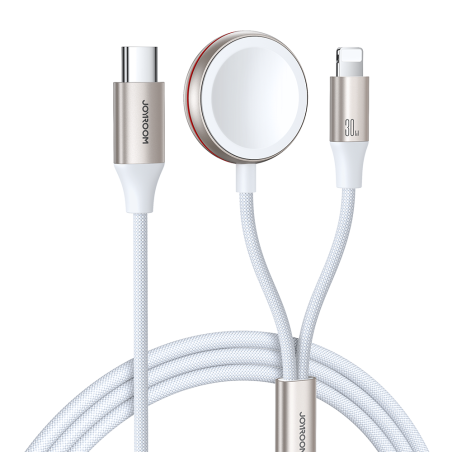 Joyroom S-IW012 2v1 pro Apple Watch - bílá