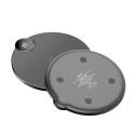 BASEUS WXSX-01 Digital LED bezdrátová nabíječka s ukazatelem nabíjecího proudu, černá