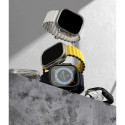 Ringke SLIM 2-PACK pro Apple Watch 49 mm - clear & titanium grey
