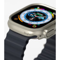 Ringke SLIM 2-PACK pro Apple Watch 49 mm - clear & titanium grey