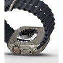 Ringke SLIM 2-PACK pro Apple Watch 49 mm - clear & titanium grey