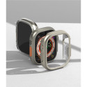 Ringke SLIM 2-PACK pro Apple Watch 49 mm - clear & titanium grey