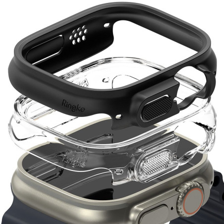 Kryt Ringke SLIM 2-PACK pro Apple Watch 49 mm