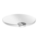 BASEUS WXSX-02 Digital LED bezdrátová nabíječka s ukazatelem nabíjecího proudu, bílá