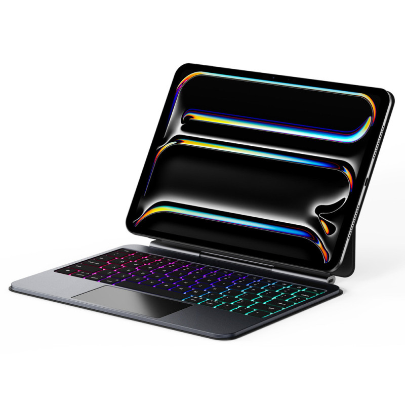 Pouzdro s klávesnicí Dux Ducis MK series pro iPad Pro 11" (2024) - černé