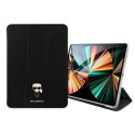 Karl Lagerfeld Saffiano Ikonic pouzdro pro iPad 12.9" Pro 2021 černé