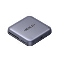 Ugreen 65095 magnetická čtečka + USB‑C PD 100W - šedá