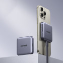 Ugreen 65095 magnetická čtečka + USB‑C PD 100W - šedá
