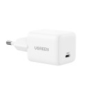 Ugreen X512 20W GaN nabíječka 1× USB-C bílá