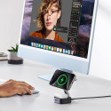 Nabíječka Ugreen W702 3v1 MagSafe/Qi2 + USB‑C – černá