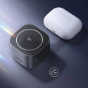 Nabíječka Ugreen W702 3v1 MagSafe/Qi2 + USB‑C – černá