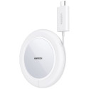 Ugreen CD245 40123 bezdrátová nabíječka Qi/MagSafe 15W - bílá