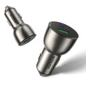 Nabíječka do auta Ugreen CD213 USB/USB-C 36W šedá