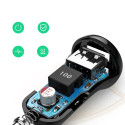 Ugreen nabíječka do auta 2x USB 24W 4.8A černá