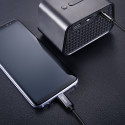 BASEUS Yiven CAM01-01 Kabel USB-C/Audio jack 3,5mm (AUX), 1,2m, černý
