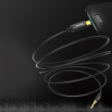 BASEUS Yiven CAM01-01 Kabel USB-C/Audio jack 3,5mm (AUX), 1,2m, černý