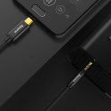 BASEUS Yiven CAM01-01 Kabel USB-C/Audio jack 3,5mm (AUX), 1,2m, černý