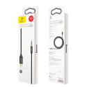 BASEUS Yiven CAM01-01 Kabel USB-C/Audio jack 3,5mm (AUX), 1,2m, černý