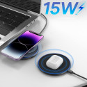 Nabíječka Wozinsky WLI-01Y Qi 15W USB-C - černá