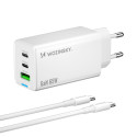 Nabíječka Wozinsky WDCCBC 65W GaN - bílá
