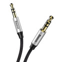 BASEUS Yiven CAM30-BS1 Kabel audio jack/jack 3,5mm (AUX), 1m, černý
