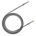 BASEUS Yiven CAM30-BS1 Kabel audio jack/jack 3,5mm (AUX), 1m, černý