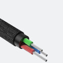 BASEUS Yiven CAM30-BS1 Kabel audio jack/jack 3,5mm (AUX), 1m, černý