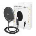 Wozinsky WQY1S Qi2 15W nabíječka černá
