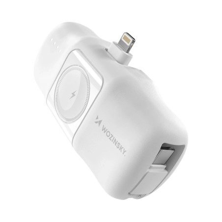 Wozinsky WF16-YLS mini powerbanka 5000 mAh 15W – white