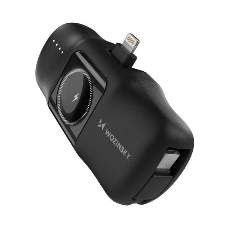 Powerbanka Wozinsky WF16-YLS 5000mAh 15W pro Apple Watch - černá
