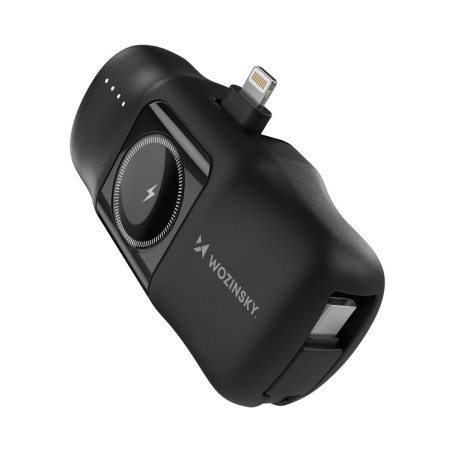 Powerbanka Wozinsky WF16-YLS 5000mAh 15W pro Apple Watch – černá