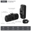 Wozinsky WF16-YCS Powerbanka 5000 mAh 15W pro Apple Watch - černá