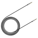 BASEUS Yiven CAM30-CS1 Kabel audio jack/jack 3,5mm (AUX), 1,5m, černý