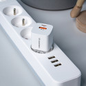 Wozinsky CMWCW 20W USB-C/USB-A nabíječka bílá
