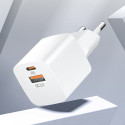 Wozinsky CMWCW 20W USB-C/USB-A nabíječka bílá
